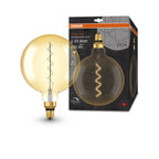 Osram / Ledvance LED Filament Vintage 1906 Globe G200 klar 320° 4,8-33W/822 extra warmweiß 400lm E27 220-240V dimmbar