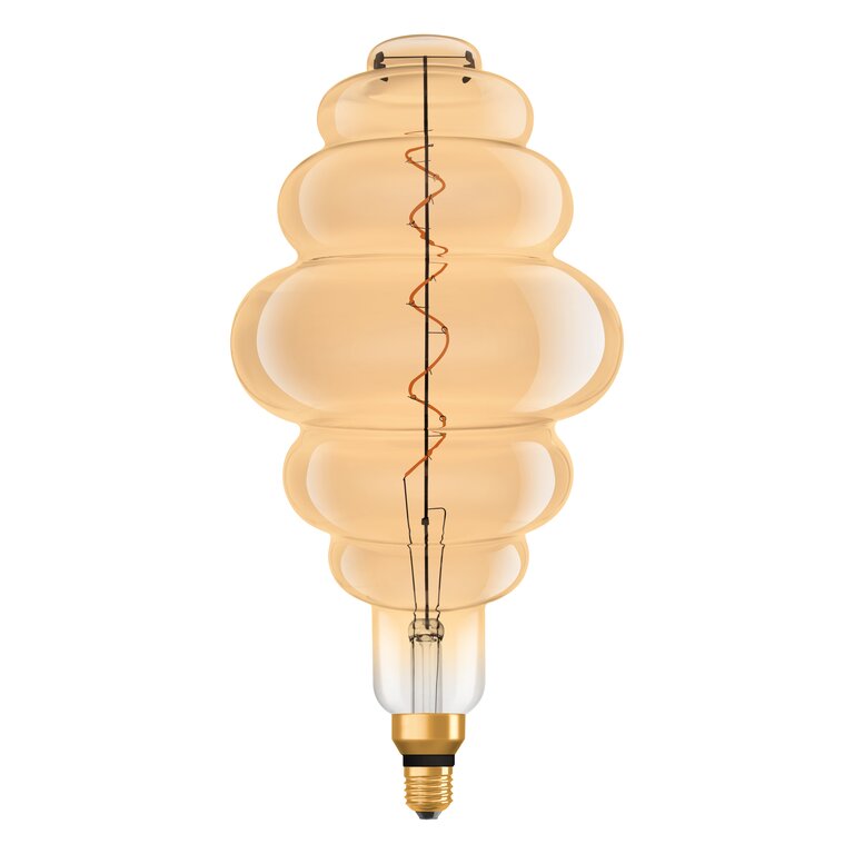 Osram / Ledvance LED Filament Vintage 1906 Nest klar 320° 4,8-33W/822 extra warmweiß 360lm E27 220-240V dimmbar