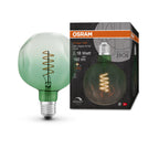 Osram / Ledvance LED Filament Vintage 1906 Globe ET124 klar 360° 4,5-18W/816 extra warmweiß 180lm E27 220-240V dimmbar