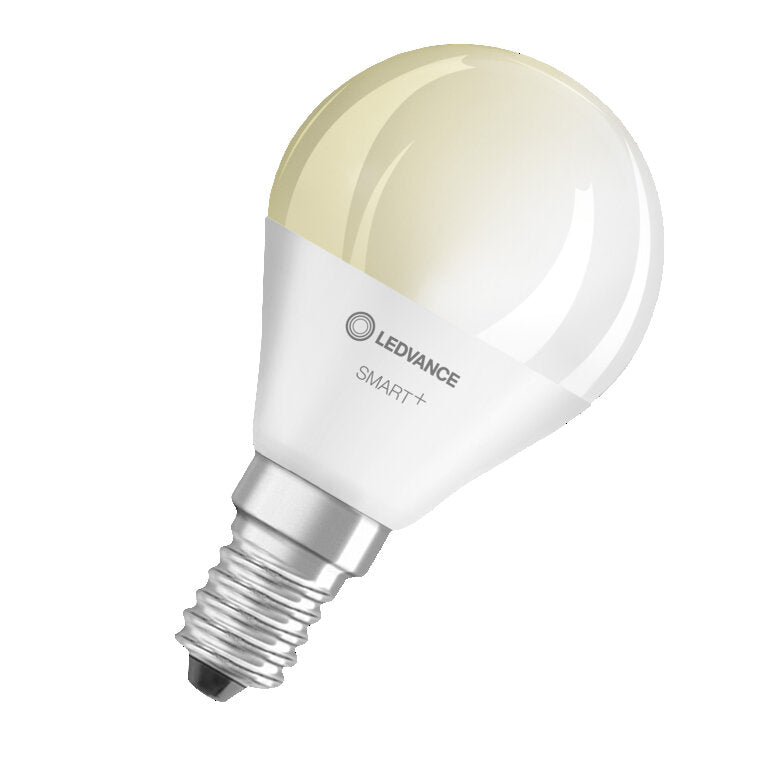 Osram / Ledvance LED WIFI Smart+ Classic P matt 180° 4,9-40W/827 warmweiß 470lm E14 220-240V dimmbar