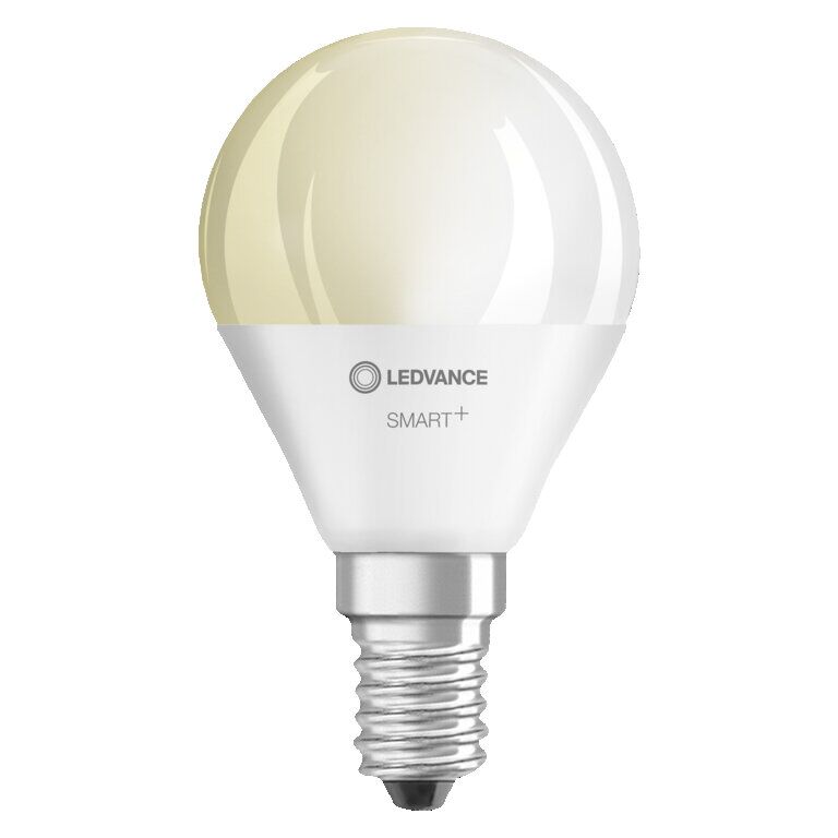 Osram / Ledvance LED WIFI Smart+ Classic P matt 180° 4,9-40W/827 warmweiß 470lm E14 220-240V dimmbar
