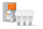 Ledvance LED WIFI Smart+ Classic A60 matt 220° 9-60W/827-865 abstimmbares Weiß 806lm E27 220-240V dimmbar 3er Pack