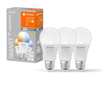 Ledvance LED WIFI Smart+ Classic A75 matt 220° 9,5-75W/827-865 abstimmbares Weiß 1055lm E27 220-240V dimmbar 3er Pack