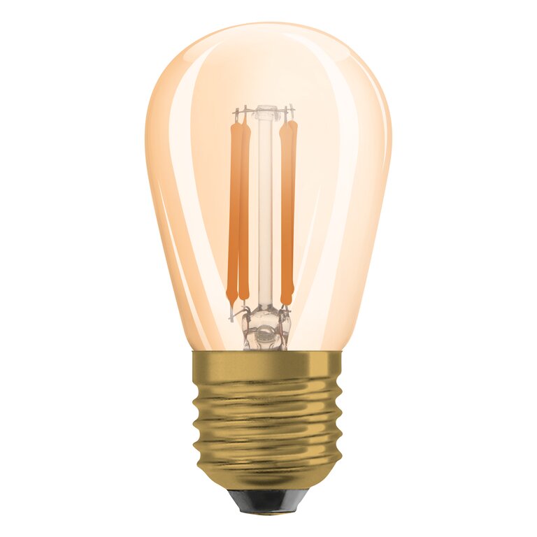 Osram / Ledvance LED Filament Vintage 1906 Mini Edison klar 320° 4,8-33W/822 extra warmweiß 360lm E27 220-240V dimmbar