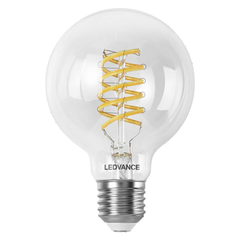 Osram / Ledvance LED Filament WIFI Smart+ Globe G80 klar 320° 8-60W/827-865 abstimmbares Weiß 806lm E27 220-240V dimmbar