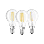 Osram LED Base Classic P Filament 4-40W/827 E14 470lm warmweiß nicht dimmbar klar 300° - 3er Pack