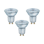 Osram LED Base PAR16 4,3-50W/827 GU10 36° 350lm warmweiß nicht dimmbar 3er Pack