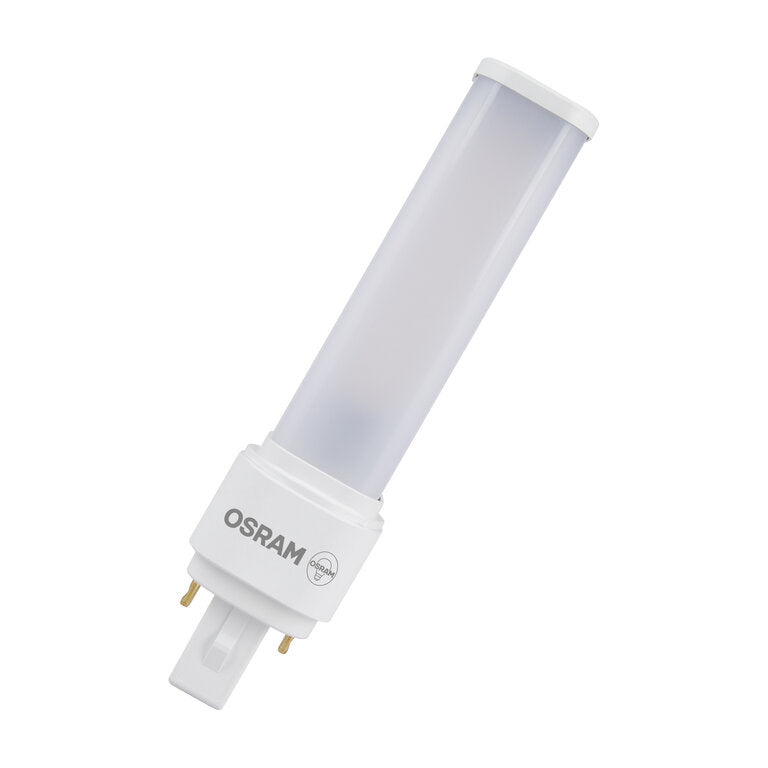 Osram / Ledvance LED Dulux D matt 120° 5-10W/840 kaltweiß 600lm G24d-1 KVG AC