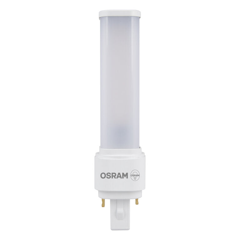 Osram / Ledvance LED Dulux D matt 120° 5-10W/840 kaltweiß 600lm G24d-1 KVG AC