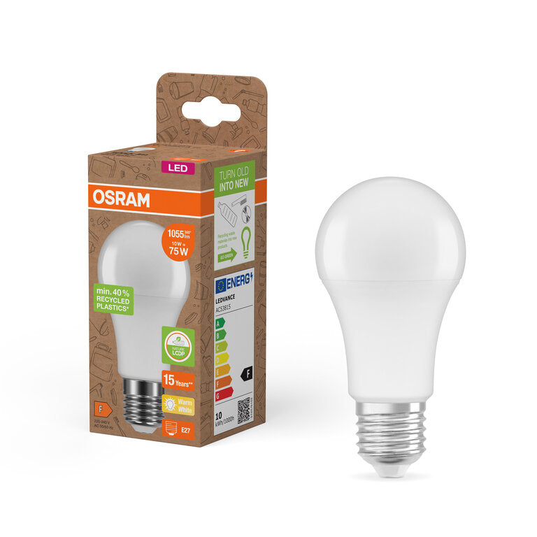 Osram / Ledvance LED Star Classic A matt 200° 10-75W/827 warmweiß 1055lm E27 220-240V