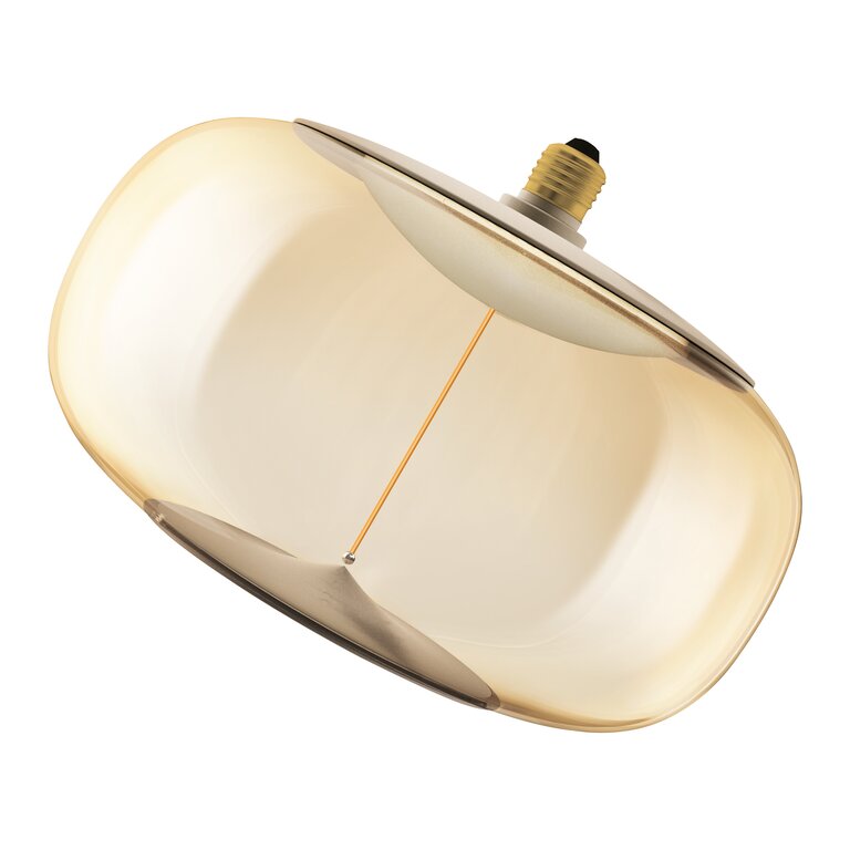 Osram / Ledvance LED Filament Vintage 1906 Big Elipse klar 320° Magnetic 12-42W/818 extra warmweiß 500lm E27 220-240V dimmbar