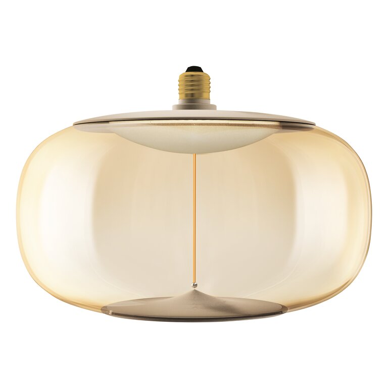 Osram / Ledvance LED Filament Vintage 1906 Big Elipse klar 320° Magnetic 12-42W/818 extra warmweiß 500lm E27 220-240V dimmbar