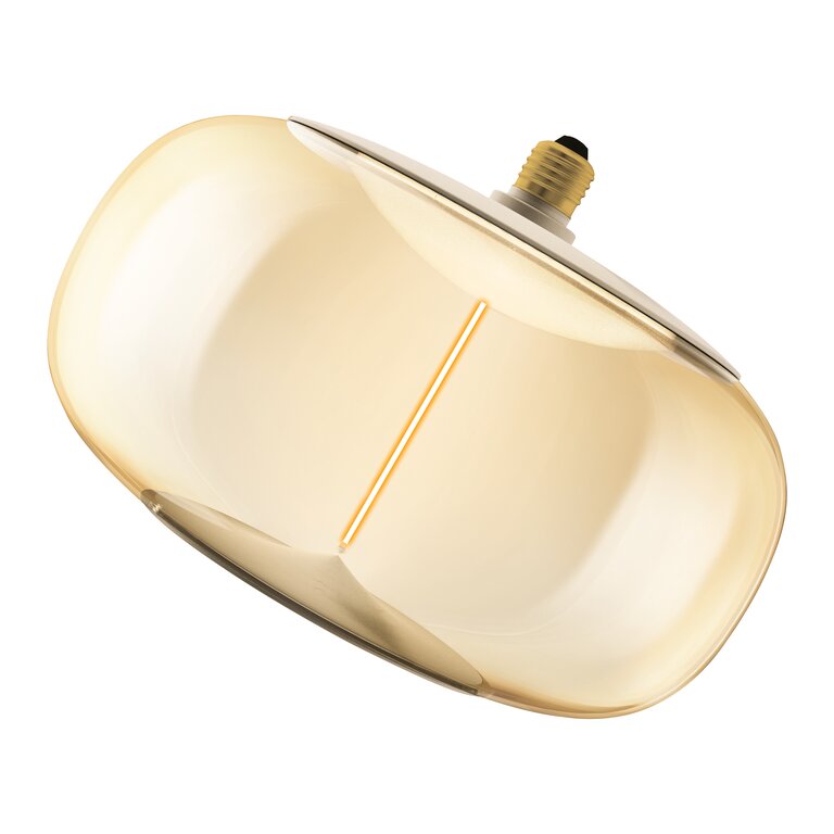 Osram / Ledvance LED Filament Vintage 1906 Big Elipse klar 320° Magnetic 12-42W/818 extra warmweiß 500lm E27 220-240V dimmbar