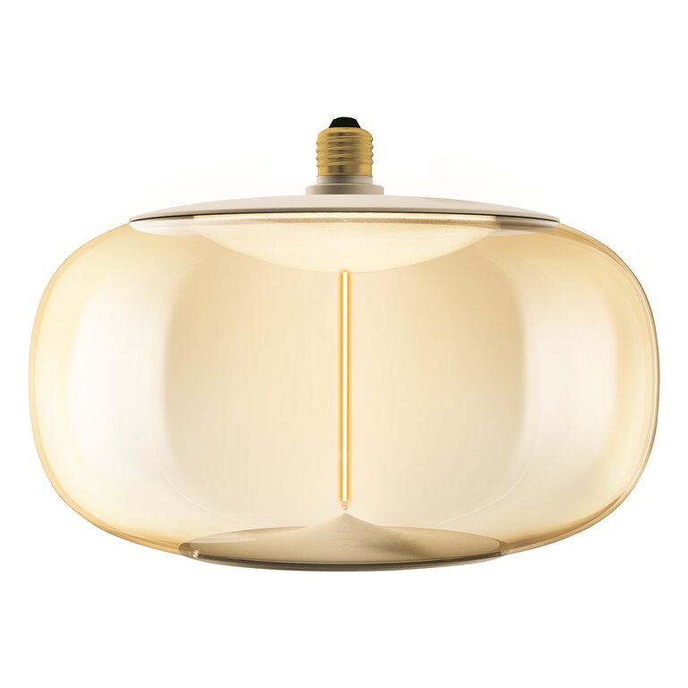 Osram / Ledvance LED Filament Vintage 1906 Big Elipse klar 320° Magnetic 12-42W/818 extra warmweiß 500lm E27 220-240V dimmbar