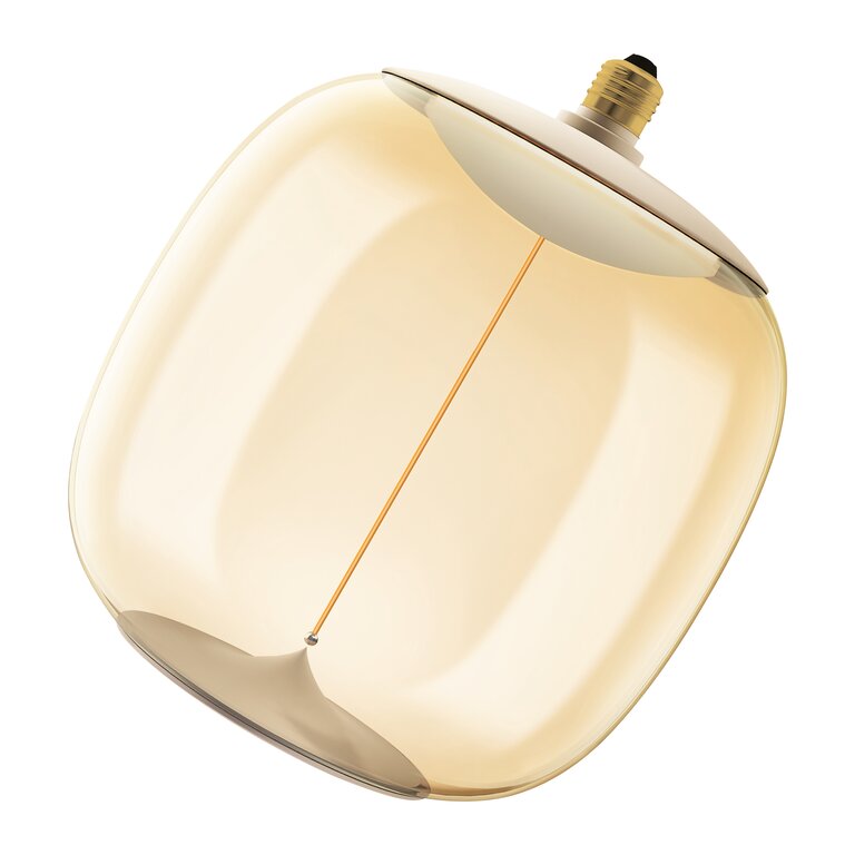 Osram / Ledvance LED Filament Vintage 1906 Big Oval klar 320° Magnetic 12-45W/818 extra warmweiß 550lm E27 220-240V dimmbar
