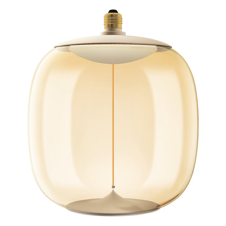 Osram / Ledvance LED Filament Vintage 1906 Big Oval klar 320° Magnetic 12-45W/818 extra warmweiß 550lm E27 220-240V dimmbar
