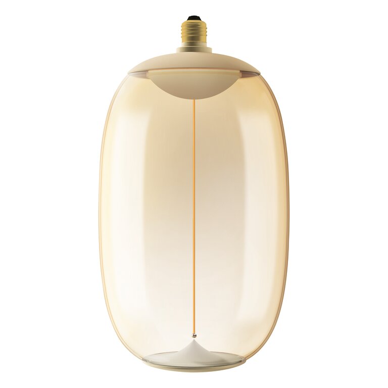 Osram / Ledvance LED Filament Vintage 1906 Big Elipse Oval klar 320° Magnetic 12-42W/818 extra warmweiß 500lm E27 220-240V dimmbar