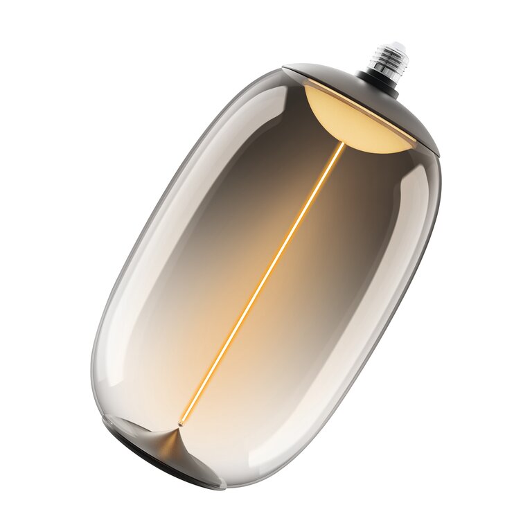 Osram / Ledvance LED Filament Vintage 1906 Big Elipse klar 320° Magnetic 12-28W/818 extra warmweiß 300lm E27 220-240V dimmbar