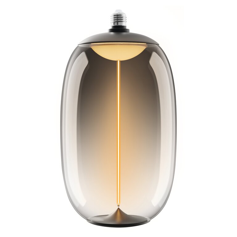 Osram / Ledvance LED Filament Vintage 1906 Big Elipse klar 320° Magnetic 12-28W/818 extra warmweiß 300lm E27 220-240V dimmbar