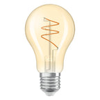 Osram / Ledvance LED Filament Vintage 1906 Classic A klar 300° Spiral 4,9-40W/922 extra warmweiß 470lm E27 220-240V