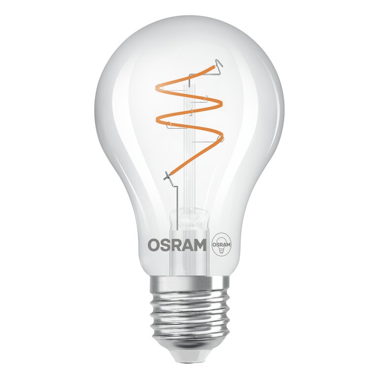 Osram / Ledvance LED Filament Vintage 1906 Classic A klar 300° Spiral 4,6-40W/922 extra warmweiß 470lm E27 220-240V dimmbar