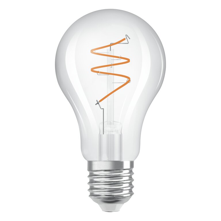 Osram / Ledvance LED Filament Vintage 1906 Classic A klar 300° Spiral 4,6-40W/922 extra warmweiß 470lm E27 220-240V dimmbar