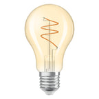Osram / Ledvance LED Filament Vintage 1906 Classic A klar 300° Spiral 4,9-40W/927 warmweiß 470lm E27 220-240V dimmbar