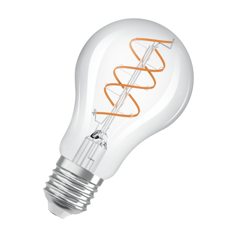 Osram / Ledvance LED Filament Vintage 1906 Classic A klar 300° Spiral 8-60W/922 extra warmweiß 806lm E27 220-240V dimmbar