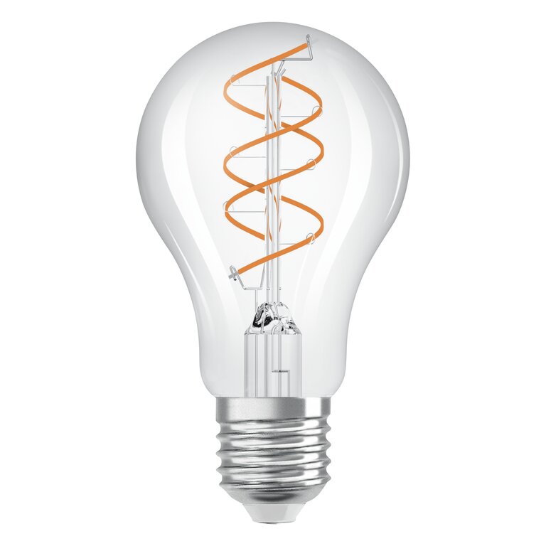 Osram / Ledvance LED Filament Vintage 1906 Classic A klar 300° Spiral 8-60W/922 extra warmweiß 806lm E27 220-240V dimmbar