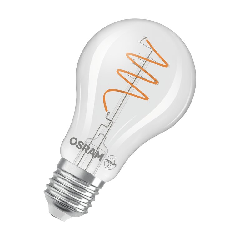 Osram / Ledvance LED Filament Vintage 1906 Classic A klar 300° Spiral 5,9-60W/827 warmweiß 806lm E27 220-240V