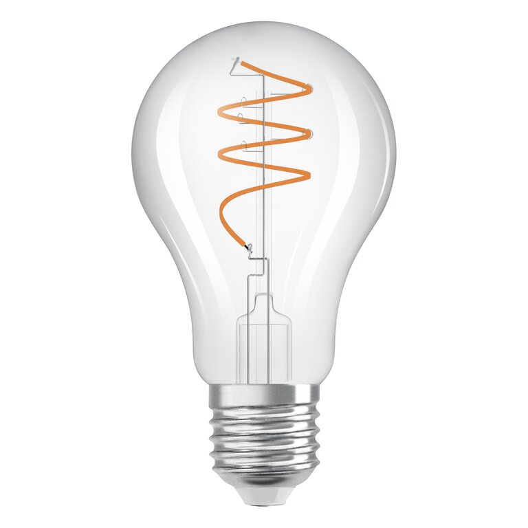 Osram / Ledvance LED Filament Vintage 1906 Classic A klar 300° Spiral 3,4-40W/827 warmweiß 470lm E27 220-240V