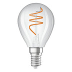 Osram / Ledvance LED Filament Vintage 1906 Tropfen P klar 300° Spiral 4,6-40W/927 warmweiß 470lm E14 220-240V dimmbar