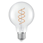 Osram / Ledvance LED Filament Vintage 1906 Globe G80 klar 300° Spiral 7,2-60W/927 warmweiß 806lm E27 220-240V dimmbar