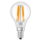 Osram / Ledvance LED Filament Tropfen P klar 330° UltraEfficient 1,2-25W/840 kaltweiß 255lm E14 220-240V