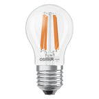 Osram / Ledvance LED Filament Tropfen P klar 330° UltraEfficient 1,2-25W/827 warmweiß 255lm E27 220-240V