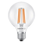 Osram / Ledvance LED Filament Globe G80 klar 330° UltraEfficient 2,2-40W/840 kaltweiß 470lm E27 220-240V