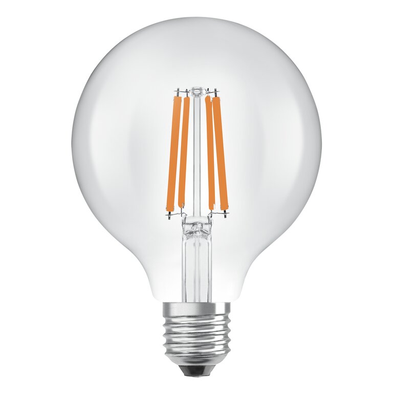 Osram / Ledvance LED Filament Globe G95 klar 330° UltraEfficient 5-75W/840 kaltweiß 1055lm E27 220-240V