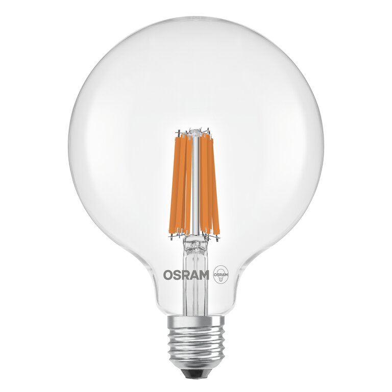 Osram / Ledvance LED Filament Globe G125 klar 330° UltraEfficient 7,2-100W/840 kaltweiß 1521lm E27 220-240V