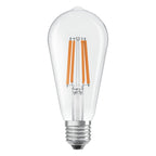 Osram / Ledvance LED Filament Edison ST klar 330° UltraEfficient 5-75W/840 kaltweiß 1055lm E27 220-240V
