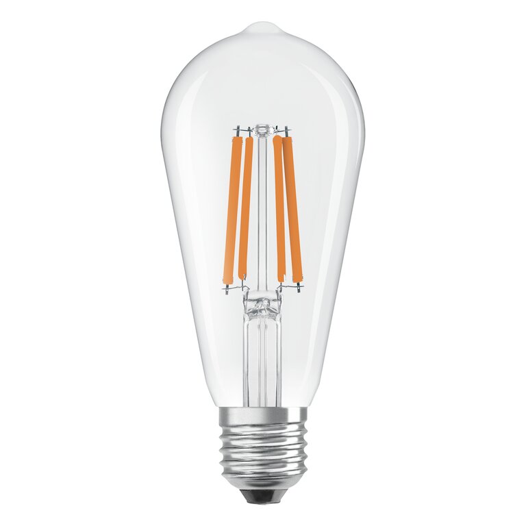 Osram / Ledvance LED Filament Star Edison ST klar 300° 6,5-60W/840 kaltweiß 806lm E27 220-240V