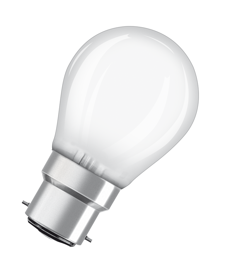 Osram / Ledvance LED Filament Star Tropfen P matt 300° 4-40W/840 kaltweiß 470lm B22d 220-240V