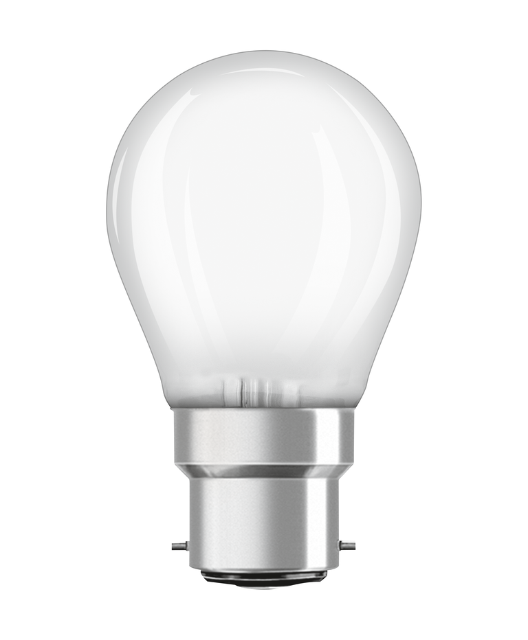 Osram / Ledvance LED Filament Star Tropfen P matt 300° 4-40W/840 kaltweiß 470lm B22d 220-240V