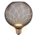 Osram / Ledvance LED Decor Globe matt schwarz 100° Flat 3,5-28W/827 warmweiß 300lm E27 220-240V