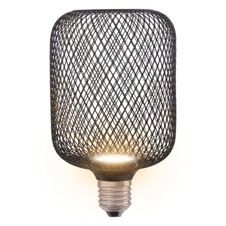 Osram / Ledvance LED Decor Square matt schwarz 100° Flat 3,5-28W/827 warmweiß 300lm E27 220-240V