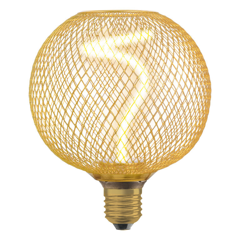 Osram / Ledvance LED Filament Decor Globe G125 klar 320° Spiral 3,5-18 W/818 extra warmweiß 170lm E27 220-240V dimmbar