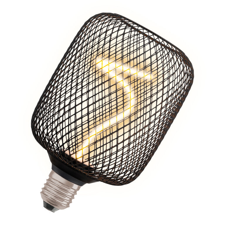 Osram / Ledvance LED Filament Decor Square klar 320° Spiral 3,5-14W/818 extra warmweiß 130lm E27 220-240V dimmbar