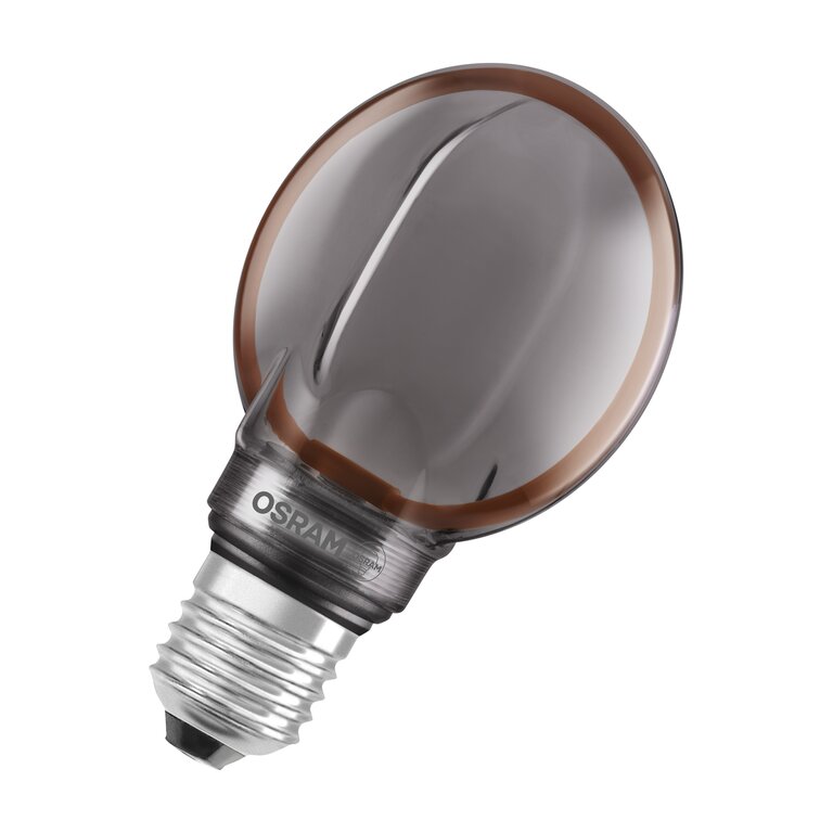 Osram / Ledvance LED Filament Vintage 1906 Globe G80 330° rauchig 4-12W/818 extra warmweiß 110lm E27 220-240V dimmbar