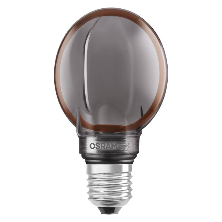 Osram / Ledvance LED Filament Vintage 1906 Globe G80 330° rauchig 4-12W/818 extra warmweiß 110lm E27 220-240V dimmbar