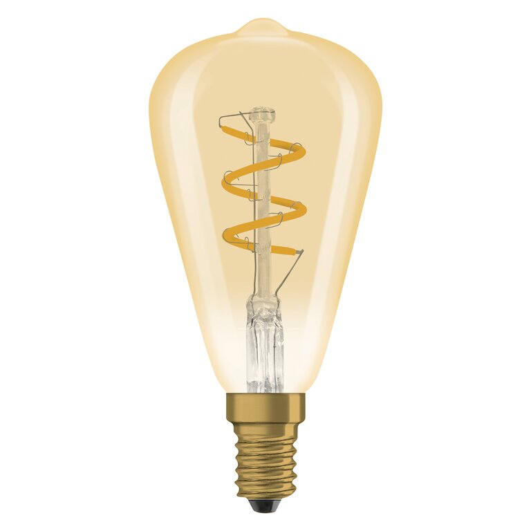 Osram / Ledvance LED Filament Spiral Vintage 1906 Edison ST klar 320° 2,8-25W/822 extra warmweiß 250lm E14 220-240V dimmbar