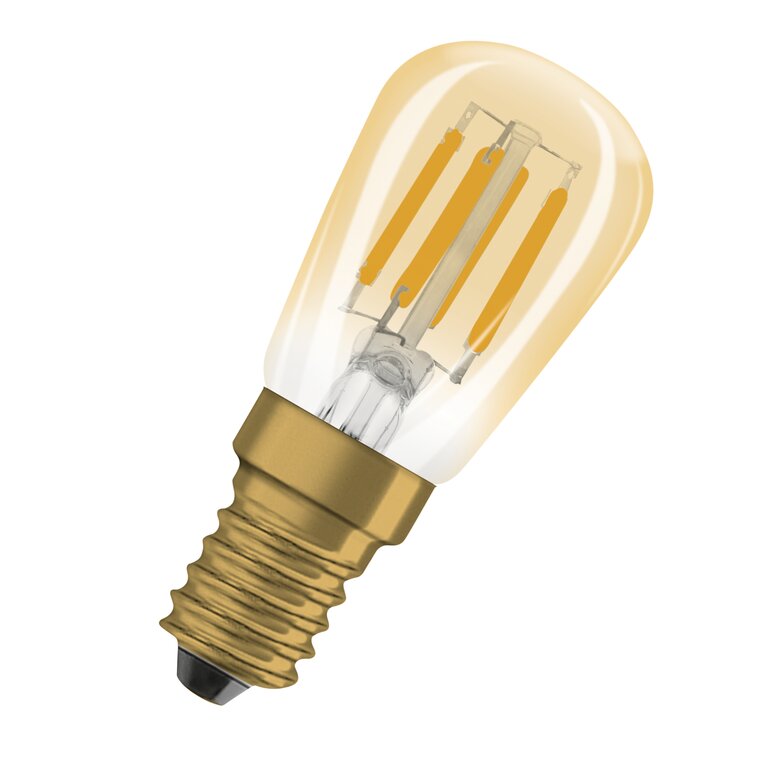 Osram / Ledvance LED Filament Vintage 1906 Special T26 klar 320° 2,8-25W/822 extra warmweiß 250lm E14 220-240V dimmbar